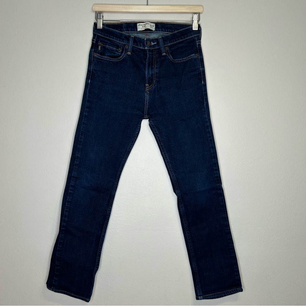 Abercrombie kids Boy’s Skinny Jeans Dark Wash Size 15/16